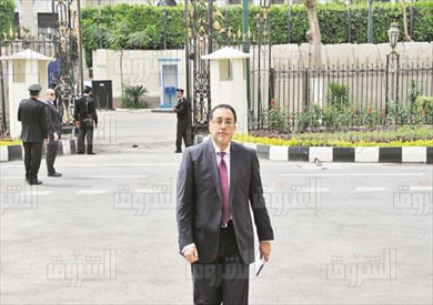 مصطفى مدبولى وزير الاسكان  تصوير لبنى طارق